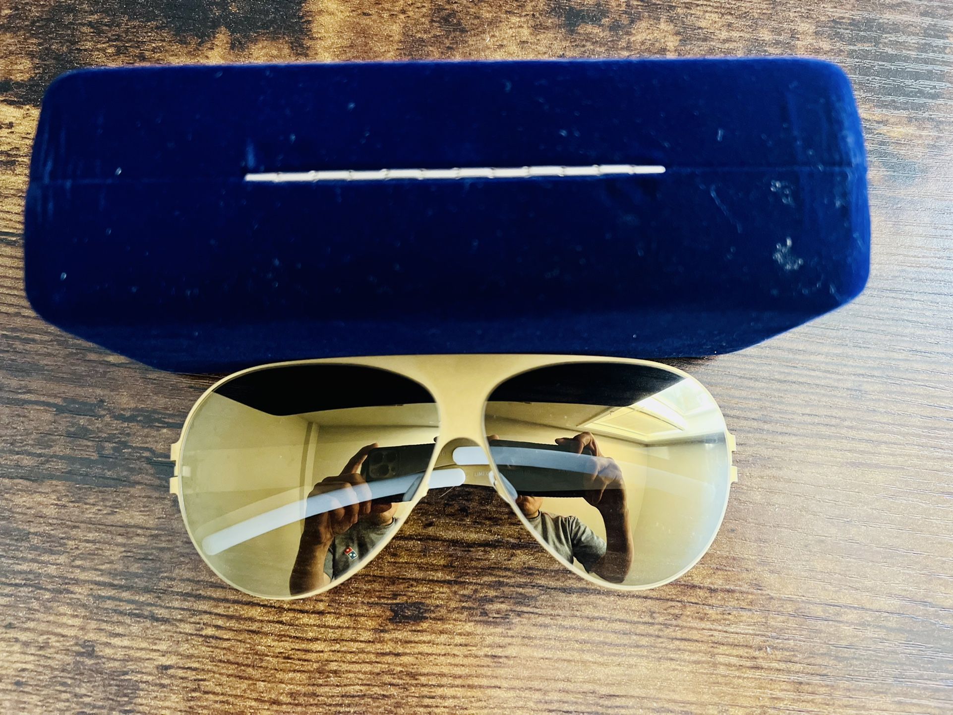 Mykita Sunglasses Gold, luxury glasses,