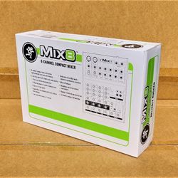 Mackie MIX8 8-Channel Analog Compact Mixer XLR 1/4" RCA Mixboard 🚨 Payment Options Available 🚨 No Credit Needed 🚨 