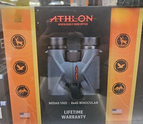 Athlon Optics Midas UHD 8x42s