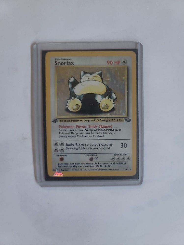 First Edition Snorlax