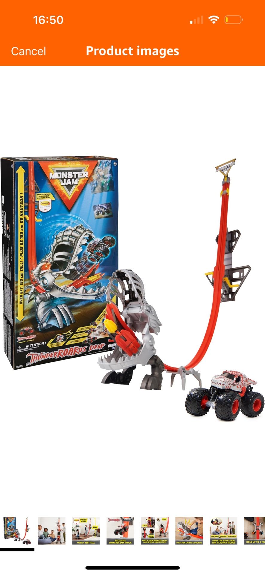 Monster jam Car Play set Toy (New)