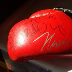 boxing autograph