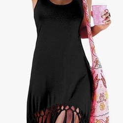 Summer Fringe  Dress …. XXL
