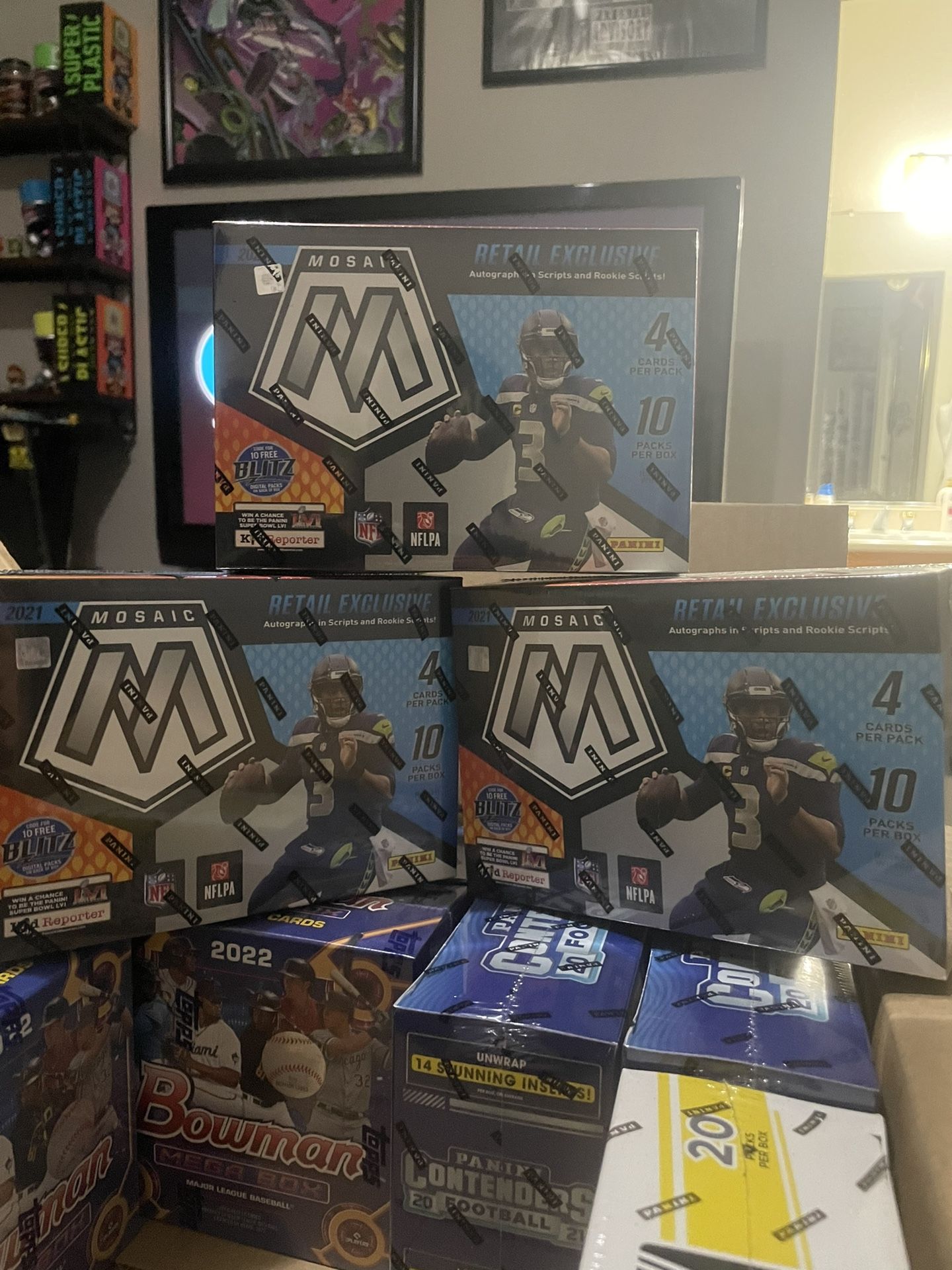 2021 Mosaic Football Mega Box