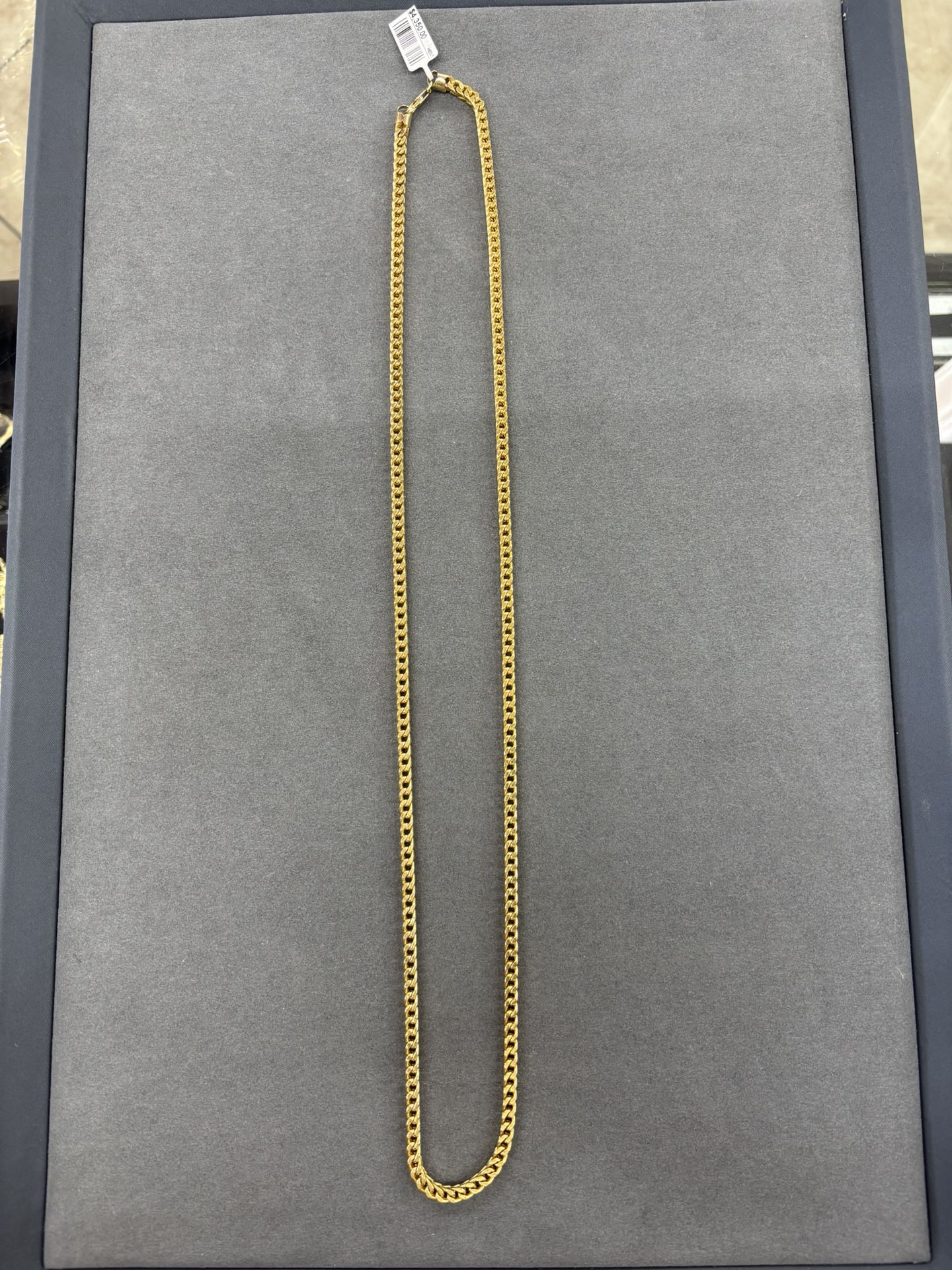 10Kt gold Men’s Franco Chain 29 Grams 29” Inches 4mm