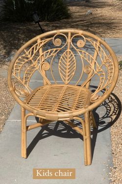 Children Wicker Chair