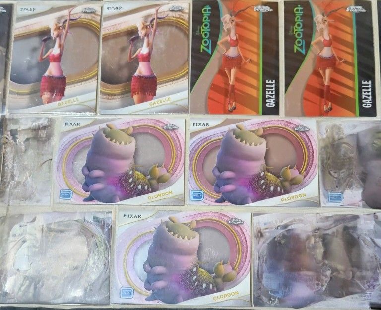 2025 Topps Chrome Disney Glordon And Gazelle
