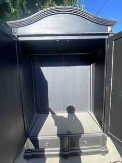 Rustic antique cabinet