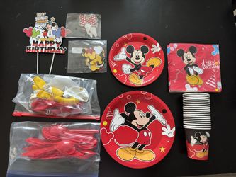 Mickey Birthday Decor 