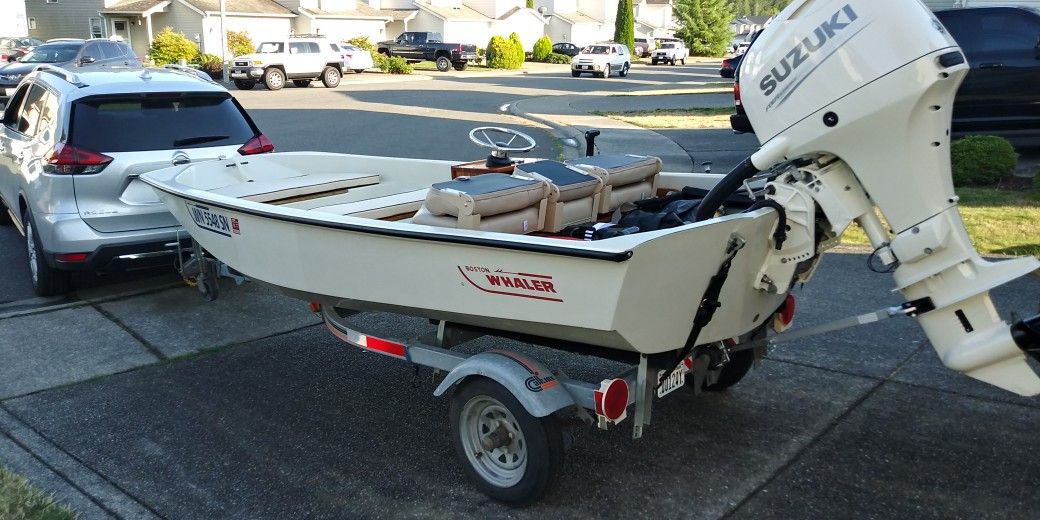 1986 13' Boston Whaler Sport / 2018 Suzuki 40 hp Premium Build