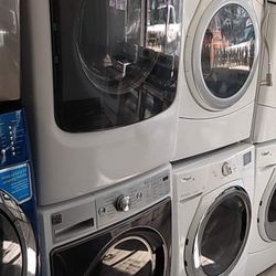 Kenmore Washer Elite And Maytag Maxima Xl Stream Gas Dryer $680