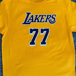 LA Lakers Luka Doncic Debut Game SGA T-Shirt Size XL