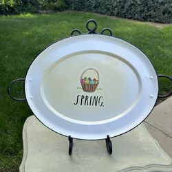 Rae Dunn Enamel Spring Tray!