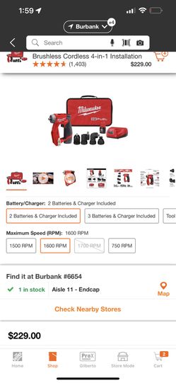 Milwaukee Installation Drill 