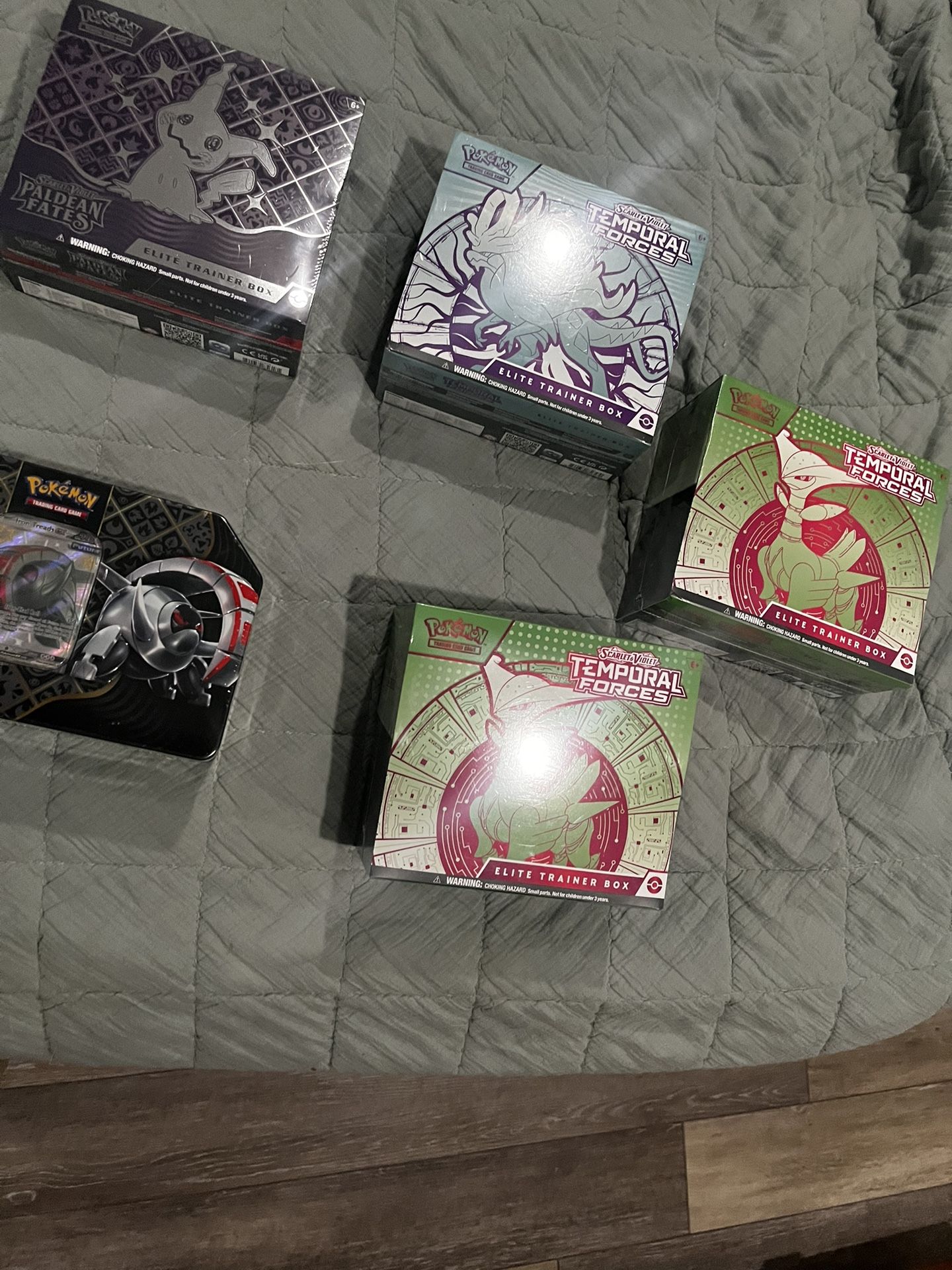 Pokémon Elite Boxes. & Tin Package  