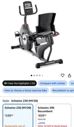 Exercise Bike - Gym Equipment