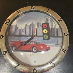 Vintage Lamborghini Unique Clock 