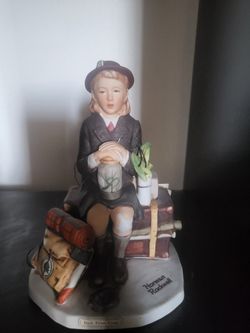 2 Norman Rockwell Figurines
