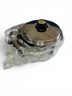 KITCHEN CRAFT Americraft Liquid Core Electric Skillet 11.5" w/ Lid & Manual NEW