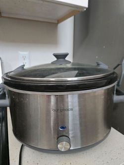 Our Goods Stainless Steel Slow Cooker