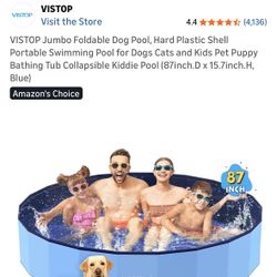 Foldable Dog Bath Or Pool 