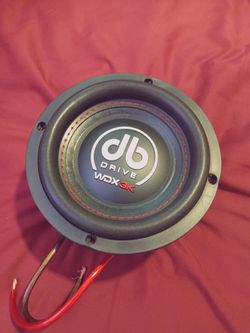 Wdx db Drive 6.5 inch massive direct lead subwoofer. 600 W dual 4 ohm. Free delivery & demo Portland Vancouver Area