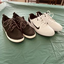 2 Pairs Size 11 Golf Shoes 