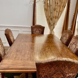 Ashley solid wood dinning table