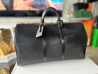 Louis Vuitton Keepall Epi Black 50
