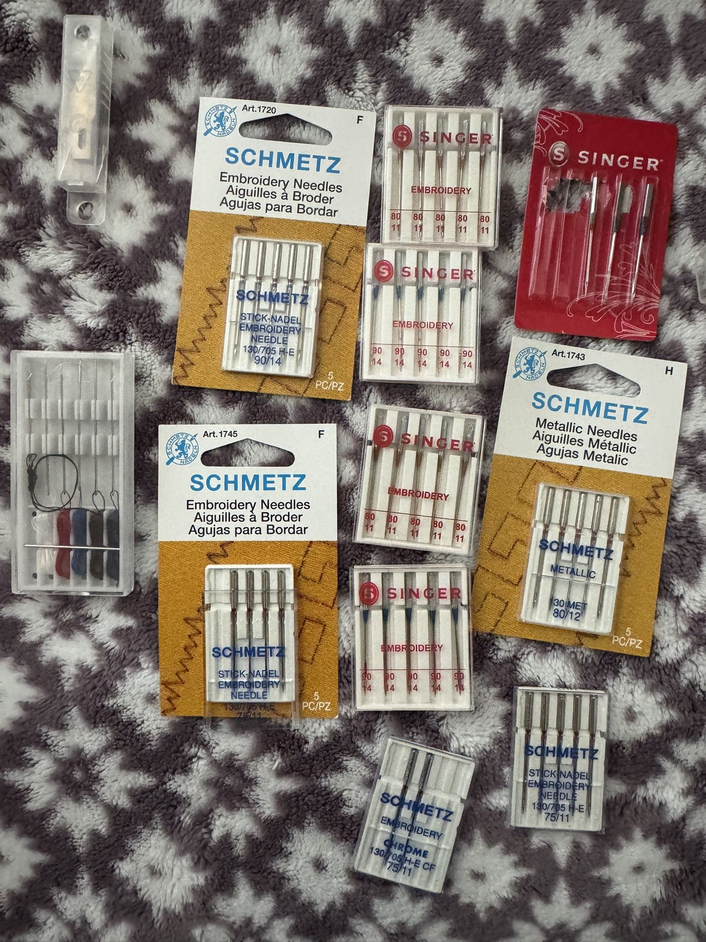 Schmetz & Singer Embroidery Needles