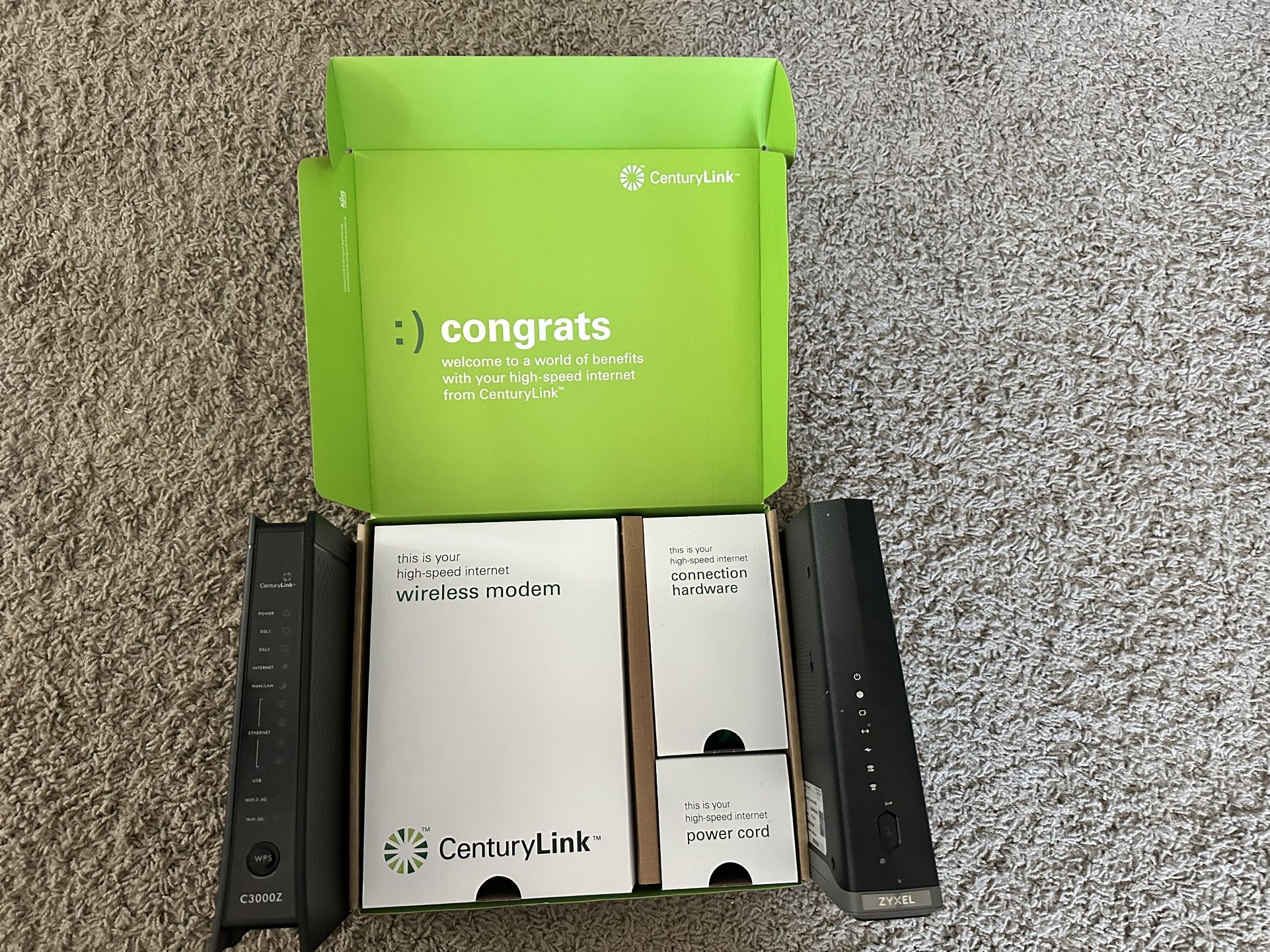 Century Link Modems