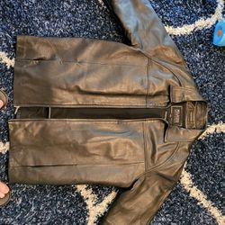 Wilson's Leather Jacket With Thinsulate Lining