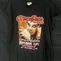 Oz fest 2003 Rare T Shirt, Sleeves Cut Off! 