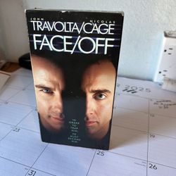 Face Off VHS 