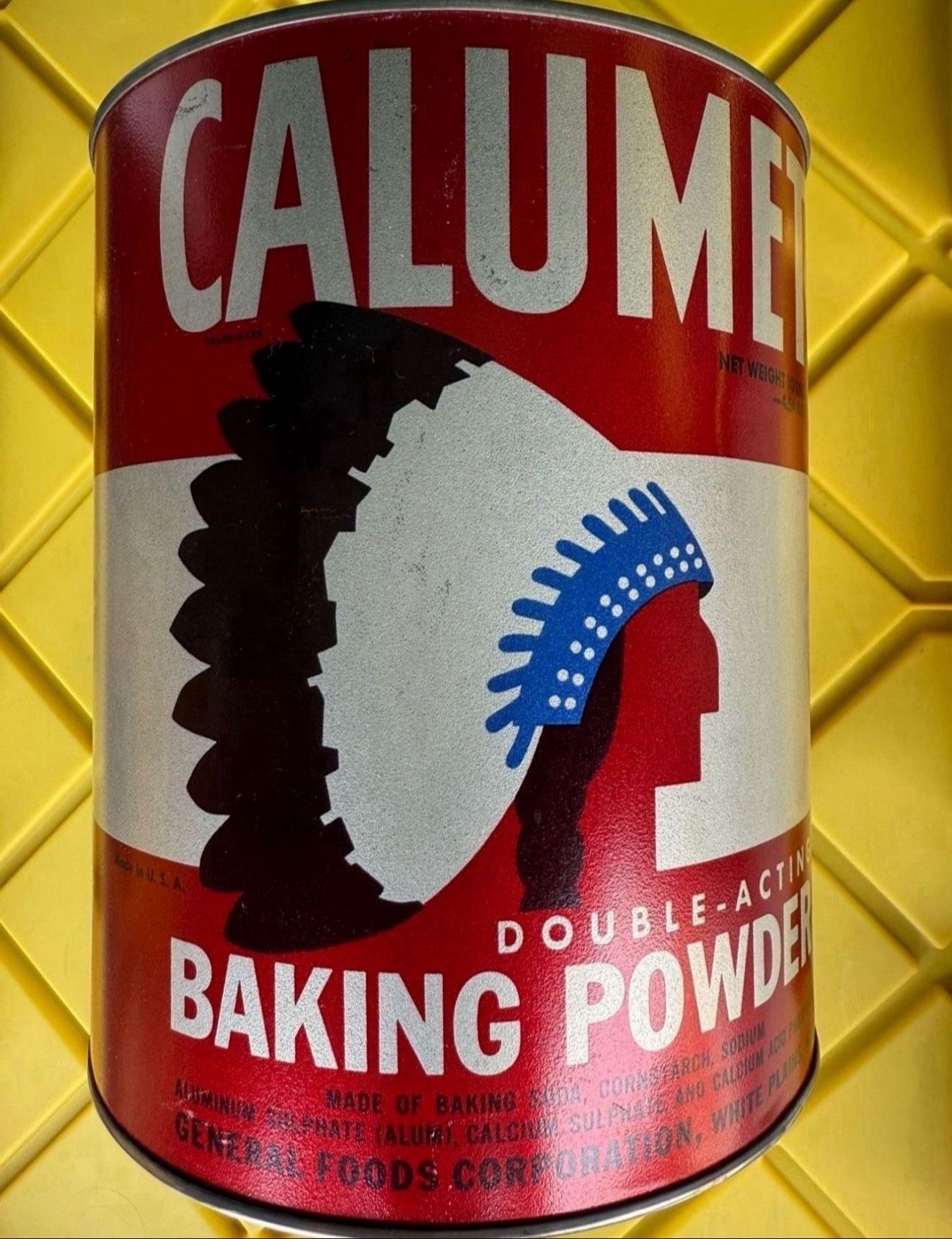 The Shining Calumet Baking Powder XL Can Halloween