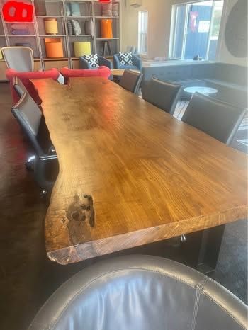 Conference Table Live Edge