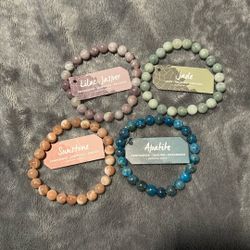 Genuine Stone Bracelet Bundle