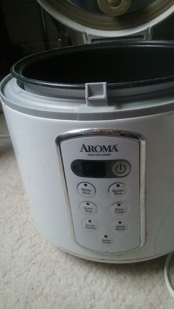 Aroma 10 cup digital rice cooker for Sale in Fairfax, VA OfferUp