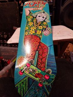 JASON VOORHEES SKATEBOARD DECK