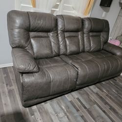 Sofa and Love Seat Leather Recliners