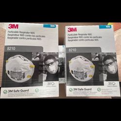 3M 8210 N95 Particulate Respirator - NIOSH Approved