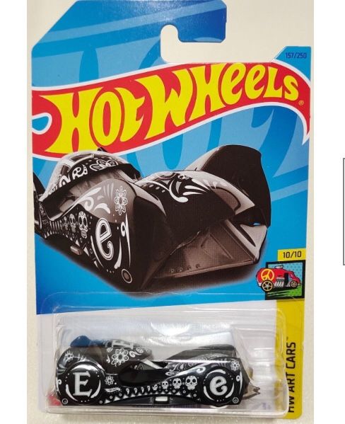 Hot Wheels 2023 Cloak and Dagger Black 1/64 HW Art Cars #157