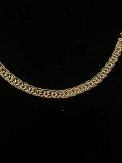 14k gold bracelet #111415-2 MJ