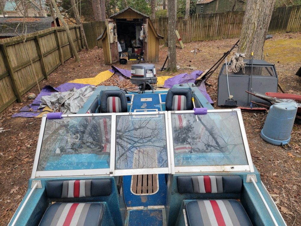 Dixie 1987 Boat And Trailer 1987 ARRO