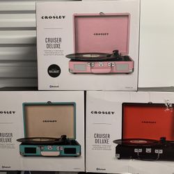 Crosley Cruiser Deluxe Record player 