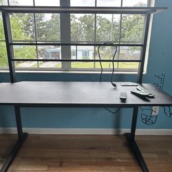 Dual Monitor Computer Desk