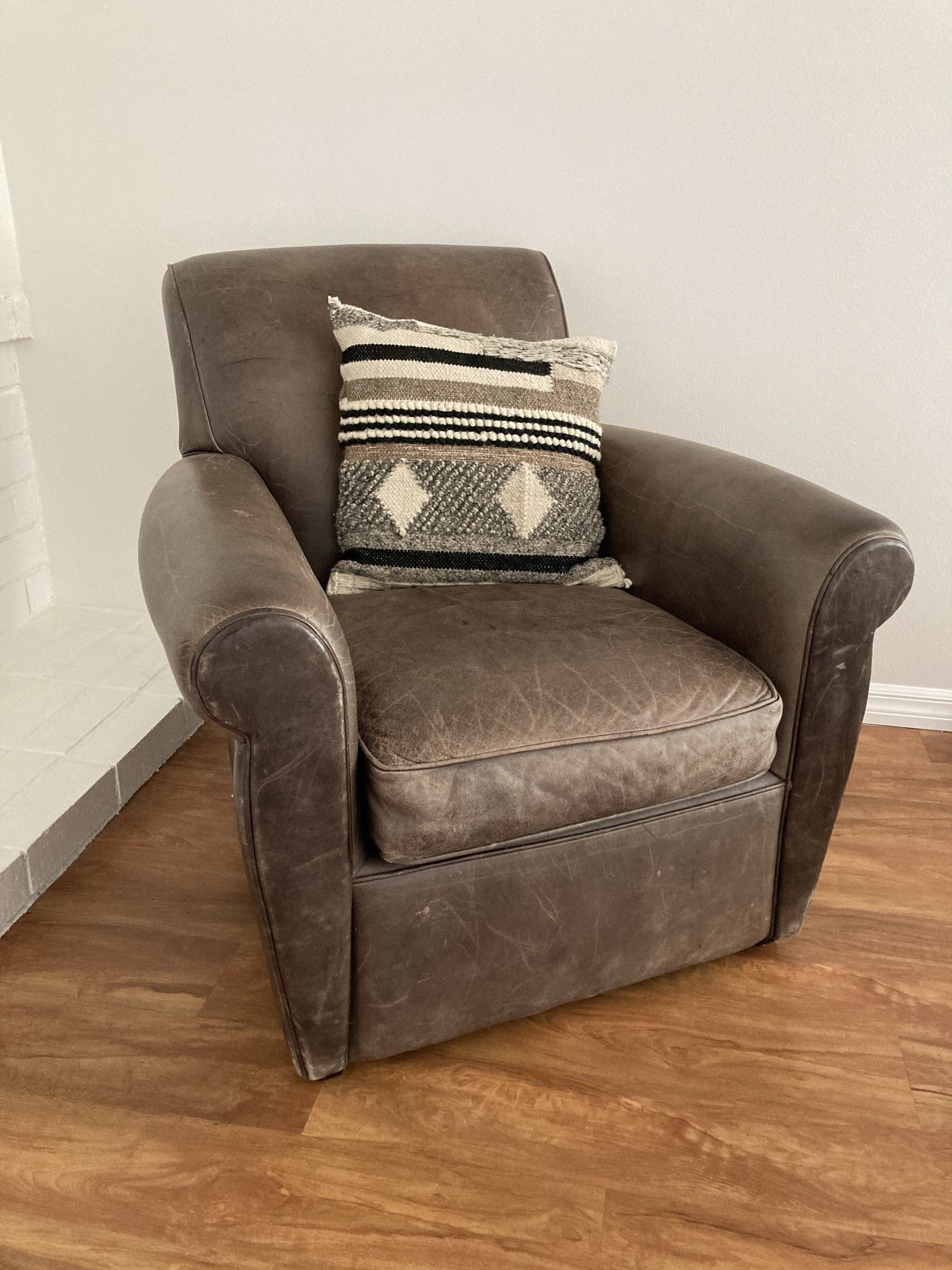 Brown Leather Chair
