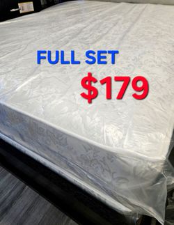 Brand New King Set $239 >> Mattress And Box Spring