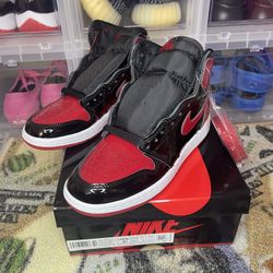 Jordan 1 Patent Bred Size 3.5y
