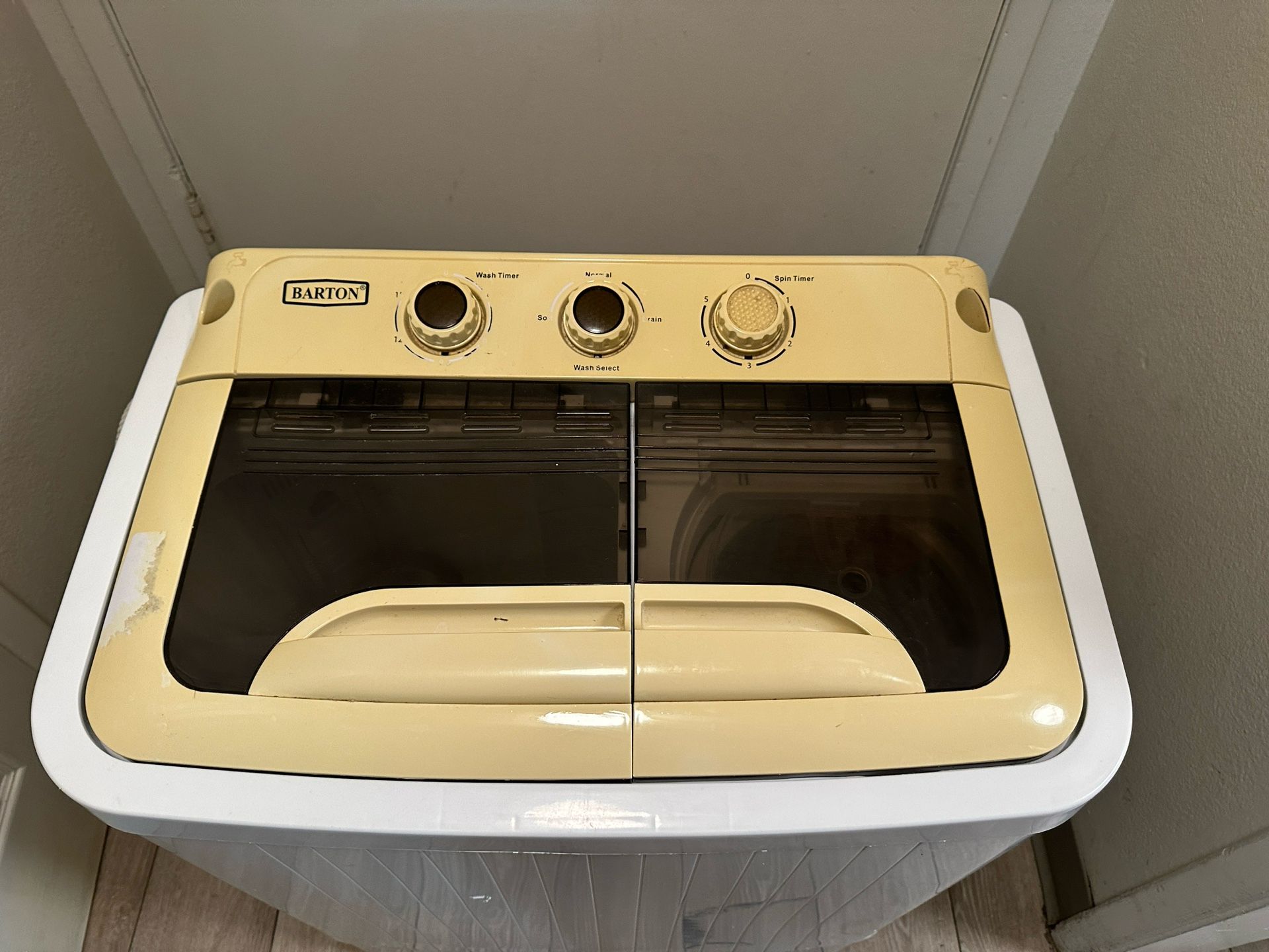 Portable Washer with spinner